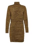 Odagz Short Dress Kort Kjole Brown Gestuz