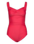 Capri Twisted Delight Swimsuit Badedragt Badetøj Red Abecita