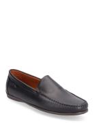 Plain Driving Loafer Lth Marstrand Loafers Flade Sko Navy Marstrand