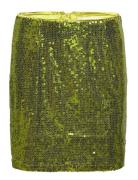 Tullagz Mw Mini Skirt Kort Nederdel Green Gestuz