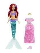 Disney Princess Mermaid To Princess Ariel Toys Dolls & Accessories Dol...