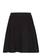 Yasfonny Hw Knit Skirt S. Noos Kort Nederdel Black YAS