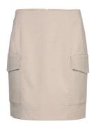 Waiiw Skirt Kort Nederdel Beige InWear