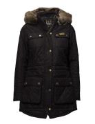 Barbour International Enduro Quilt Outerwear Parka Coats Black Barbour