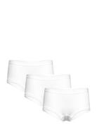 Brief Hipster 3 Pack Solid Night & Underwear Underwear Panties White L...
