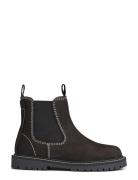 Carlo Leather Chelsea Boot Boots Støvler Black Liewood