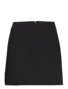 Slcorinne Short Skirt Kort Nederdel Black Soaked In Luxury