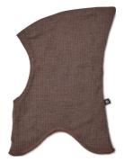 Balaclava, Merino Wool, Rose Brown Accessories Headwear Balaclava Brow...