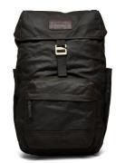 Barbour Essential Wax Backpack Rygsæk Taske Black Barbour