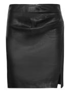 D6Taylinne Faux Skirt Kort Nederdel Black Dante6