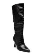 Jazz Up Boot Lange Støvler Black Steve Madden