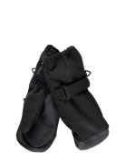 Softshell Mitten W Zip Accessories Gloves & Mittens Mittens Black Mikk...