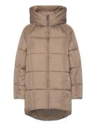 Onlasta Over D Puffer Coat Cc Otw Foret Jakke Brown ONLY