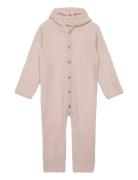 Wool Fleece Suit Ata Jumpsuit Beige Wheat