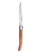 Laguiole Kniv M. Oliventræsskaft Home Tableware Cutlery Knives Brown J...