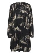 Cunelly Short Dress Kort Kjole Black Culture