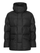 Harbin Puffer Jacket W3T4 Foret Jakke Black Rains