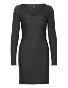 Onlastra L/S V-Neck Glitter Dress Jrs Kort Kjole Black ONLY