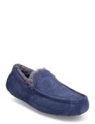 M Ascot Slippers Hjemmesko Navy UGG