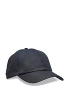 Barbour Wax Sports Cap Navy- Accessories Headwear Caps Blue Barbour