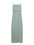 Vimilina Strap Maxi Dress - Noos Maxikjole Festkjole Green Vila