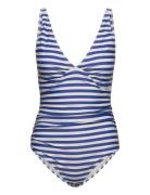 Swimsuit Badedragt Badetøj Blue Rosemunde