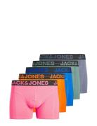 Jacseth Solid Trunks 5 Pack Box Boxershorts Pink Jack & J S