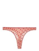 Mesh Thong G-streng Undertøj Pink Understatement Underwear