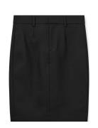 Mmmillie Night Skirt Kort Nederdel Black MOS MOSH