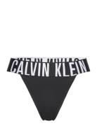 High Leg Thong G-streng Undertøj Black Calvin Klein