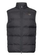 Insulated Gilet Vest Black Fred Perry