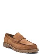 Tirian_Loaf_Sd Loafers Flade Sko Brown BOSS