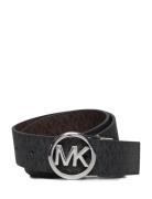 32Mm Rev Mk Logo Bkl Logo To Logo Bælte Black Michael Kors Accessories