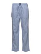 Gingham Cotton Sleep Pant Hyggebukser Blue Polo Ralph Lauren Underwear