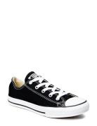 Yths C/T Allstar Ox Black Shoes Sneakers Canva Sneakers Black Converse