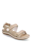 D Sandal Vega A Flade Sandaler Beige GEOX