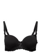 Andora Lingerie Bras & Tops Push Up Bras Black Sim Pérèle