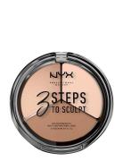 3 Steps To Sculpt Face Sculpting Palette Contouring Makeup NYX Profess...