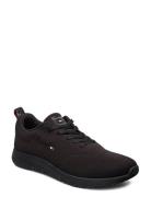 Corporate Knit Rib Runner Low-top Sneakers Black Tommy Hilfiger