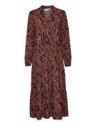 Edasz Maxi Dress Knælang Kjole Multi/patterned Saint Tropez