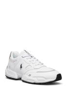 Jogger Leather-Panelled Trainer Low-top Sneakers White Polo Ralph Laur...