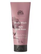 Soft Wild Rose Body Wash 200 Ml Shower Gel Badesæbe Nude Urtekram
