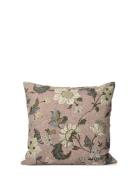 C/C 50X50 Dusty Pink Flower Linen Home Textiles Cushions & Blankets Cu...