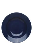 Swedish Grace Plate Deep 25Cm Home Tableware Plates Deep Plates Blue R...