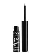 Epic Wear Metallic Liquid Liner Eyeliner Makeup Black NYX Professional...