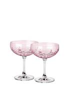 Crispy Topaz Gatsby Champagneglas Home Tableware Glass Champagne Glass...