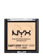 Can’t Stop Won’t Stop Mattifying Powder Pudder Makeup NYX Professional...