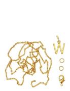 Letter W Gp With O-Ring, Chain And Clasp Toys Creativity Drawing & Cra...