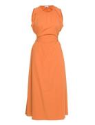 Mytra Dress Knælang Kjole Orange Stylein