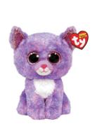 Ty Cassidy - Lavender Cat 15 Cm Toys Soft Toys Stuffed Animals Purple ...